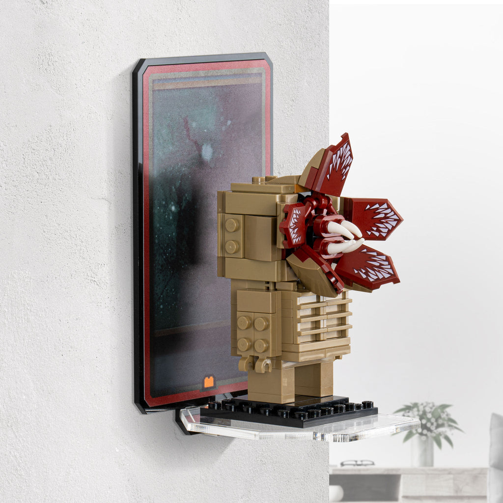 Wall Mounted Display for LEGO Brickheadz Demogorgan & Eleven (40549) — gallery image 3