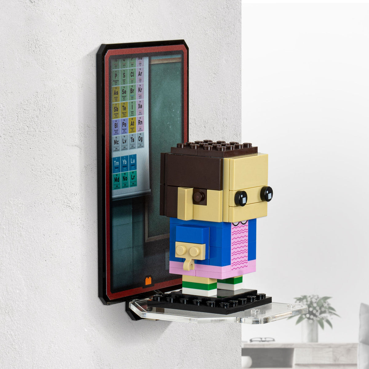 Wall Mounted Display for LEGO Brickheadz Demogorgan & Eleven (40549) — gallery image 4