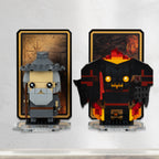 Wall mounted Display for LEGO Brickheadz: Gandalf the Grey & Balrog (40631) — gallery image 2