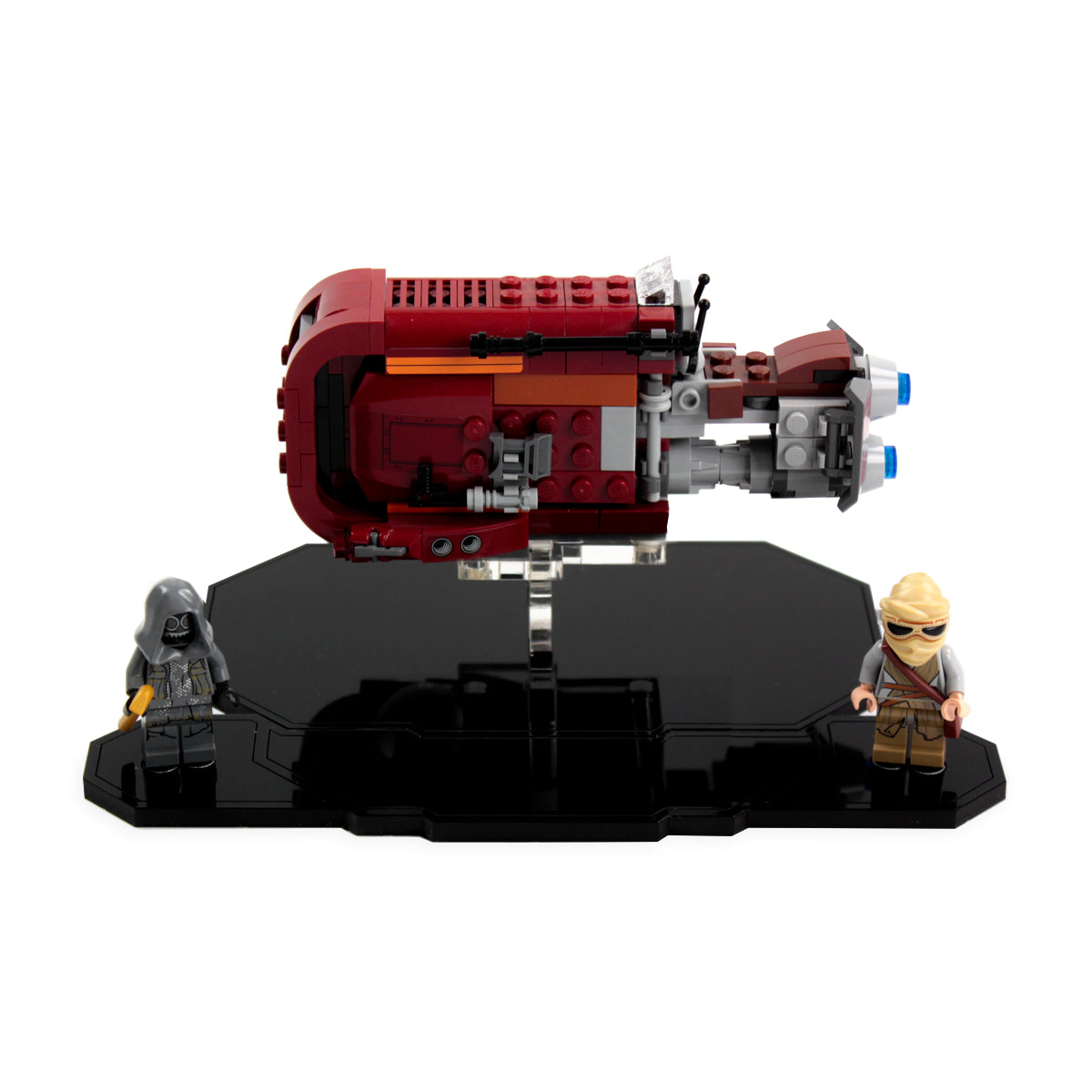 Display Stand for LEGO Star Wars Rey's Landspeeder (75099) — gallery image 1