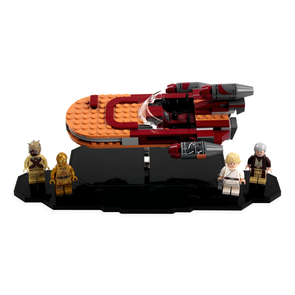 Display Stand for LEGO Star Wars Luke's Landspeeder (75173) — gallery image 1