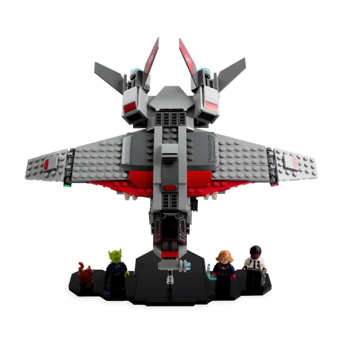 Display Stand for LEGO Marvel: Captain Marvel and the Skrull Attack (76127) — gallery image 1