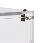 Acrylic display case construction detail for 4 LEGO Speed Champions Cars (2 x 2), view 6