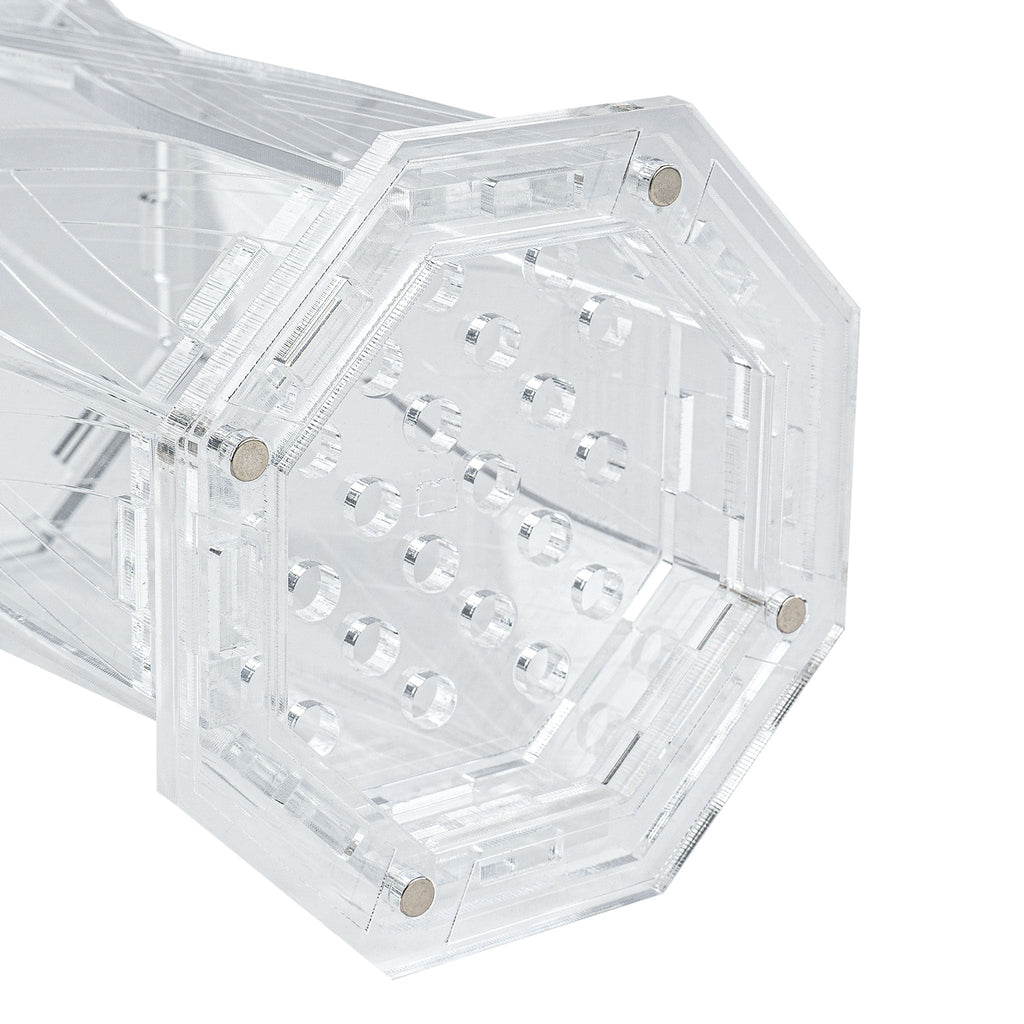 Acrylic display vase construction detail for LEGO Flowers, view 5