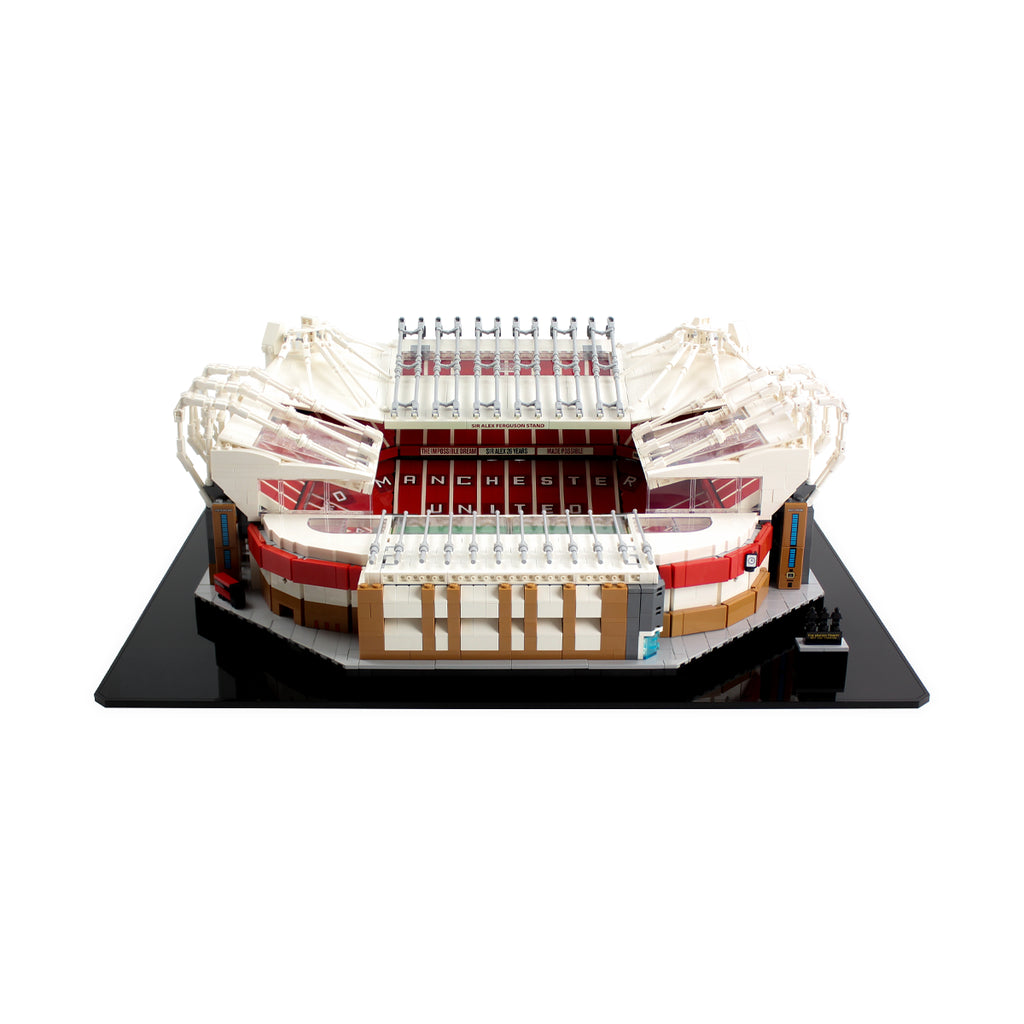 LEGO 10272 Old Trafford in the acrylic display case, display view 14