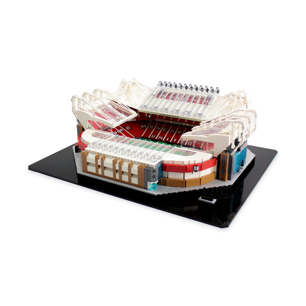 LEGO 10272 Old Trafford in the acrylic display case, display view 15