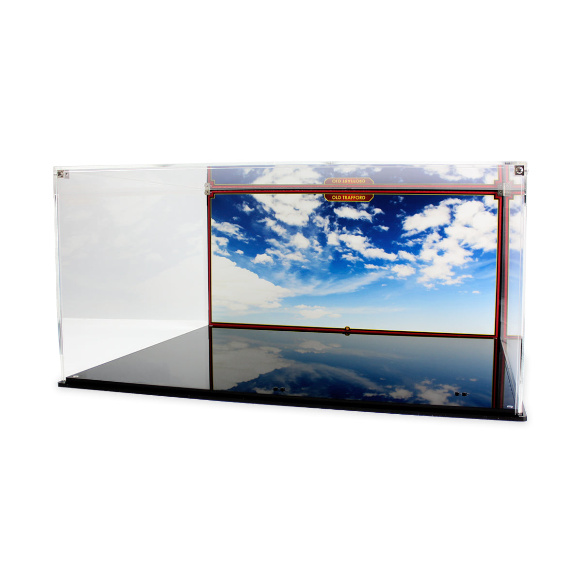 Acrylic display case for LEGO 10272 Old Trafford without the model, view 3