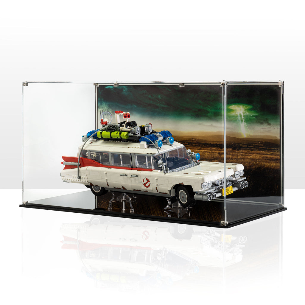Complete acrylic display case for LEGO 10274 Ghostbusters ECTO-1