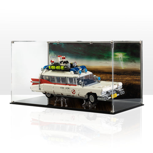 Complete acrylic display case for LEGO 10274 Ghostbusters ECTO-1