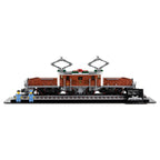Complete acrylic display base for LEGO 10277 Crocodile Locomotive