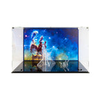 Acrylic display case for LEGO 10283 NASA Space Shuttle Discovery without the model, view 3