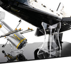 Acrylic display case construction detail for LEGO 10283 NASA Space Shuttle Discovery, view 10
