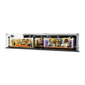 Complete acrylic display case for LEGO 10292 The Friends Apartments