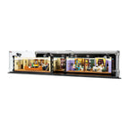 Complete acrylic display case for LEGO 10292 The Friends Apartments