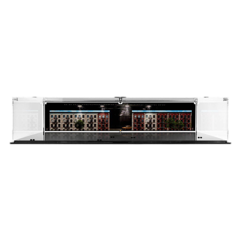 Acrylic display case for LEGO 10292 The Friends Apartments without the model, view 4