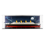LEGO 10294 Titanic in the acrylic display case, display view 5