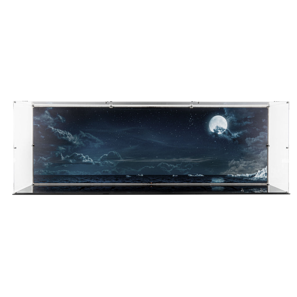 Acrylic display case for LEGO 10294 Titanic without the model, view 6
