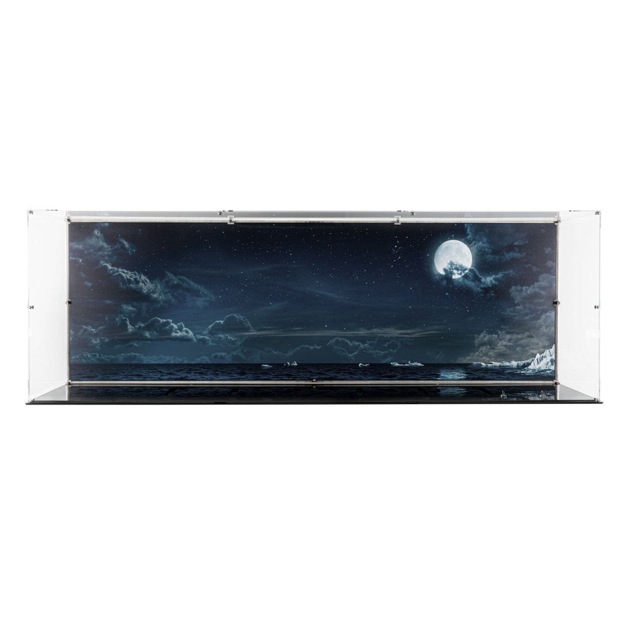 Acrylic display case for LEGO 10294 Titanic without the model, view 6