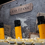 Acrylic display case construction detail for LEGO 10294 Titanic, view 7