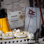 Acrylic display case construction detail for LEGO 10294 Titanic, view 8