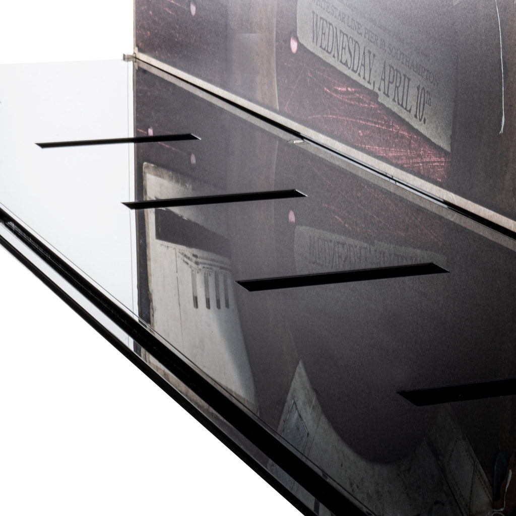 Acrylic display case construction detail for LEGO 10294 Titanic, view 11