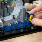 Acrylic display case construction detail for LEGO 21335 Motorised Lighthouse, view 10
