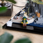 Acrylic display case construction detail for LEGO 21335 Motorised Lighthouse, view 11