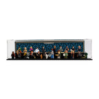 LEGO 71022 Harry Potter Minifigures Series 1 in the acrylic display case, display view 1