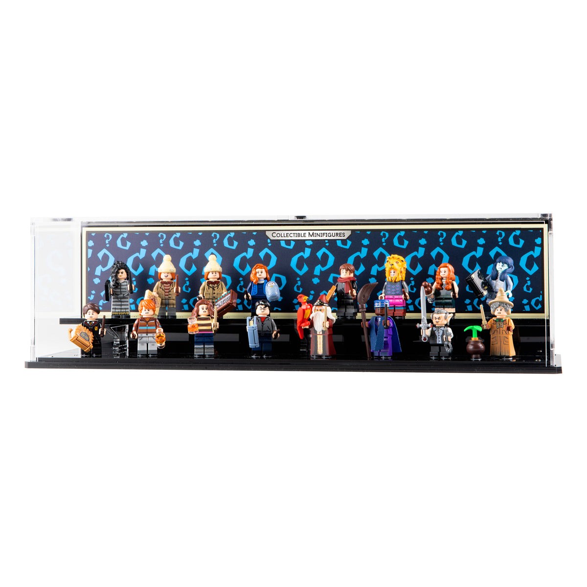 Complete acrylic display case for LEGO 71028 Harry Potter Minifigures Series 2