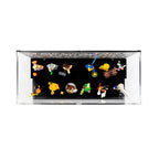 LEGO 71030 Looney Tunes Minifigures in the acrylic display case, display view 3