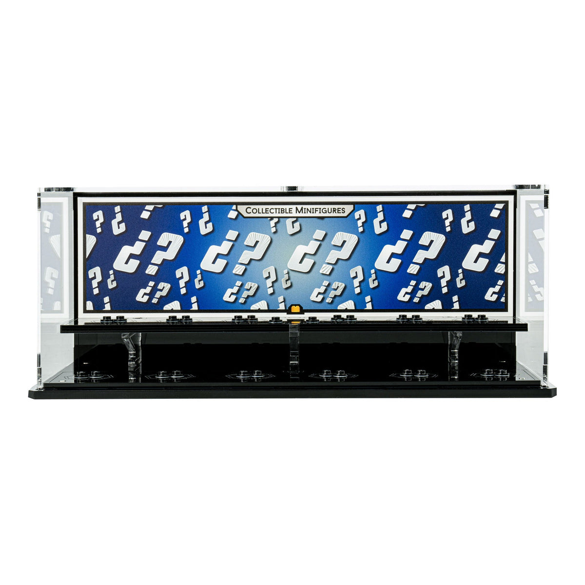 Acrylic display case for LEGO 71031 Marvel Studios Minifigures Series 1 without the model, view 3