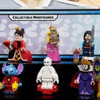 Acrylic display case construction detail for LEGO 71038 Disney 100 Minifigures, view 10