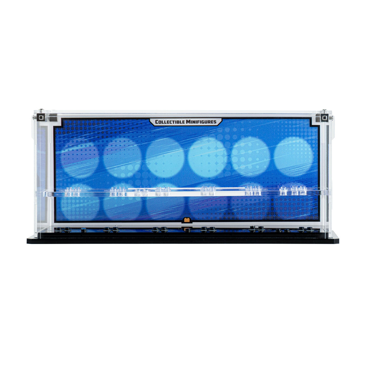 Acrylic display case for LEGO 71039 Marvel Studios Minifigures Series 2 without the model, view 3