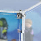Acrylic display case construction detail for LEGO 71039 Marvel Studios Minifigures Series 2, view 4