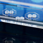 Acrylic display case construction detail for LEGO 71039 Marvel Studios Minifigures Series 2, view 5