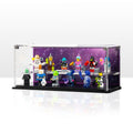 Complete acrylic display case for LEGO 71046 Space Minifigures Series 26