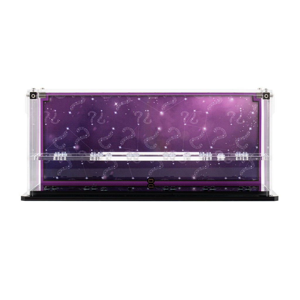 Acrylic display case for LEGO 71046 Space Minifigures Series 26 without the model, view 3