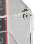 Acrylic display case construction detail for LEGO 71047 Dungeons & Dragons Minifigures, view 4