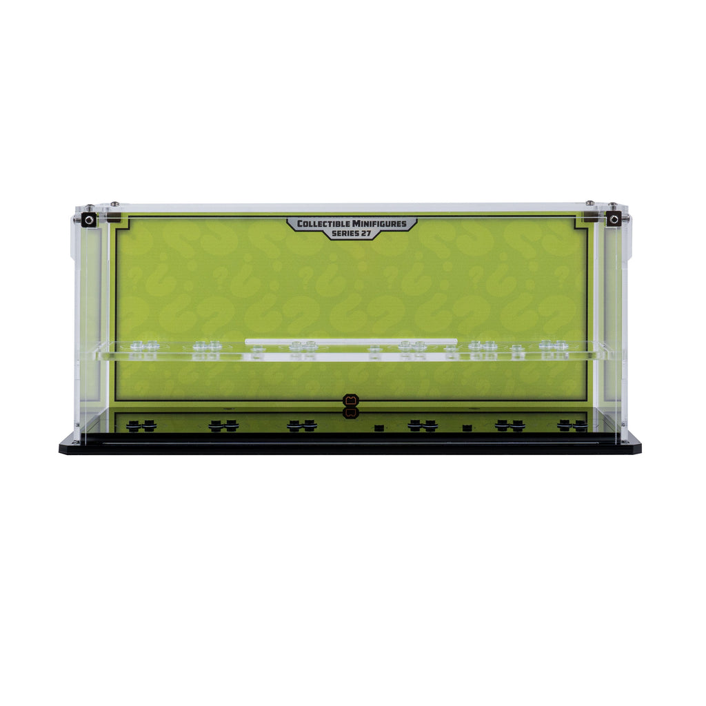 Acrylic display case for LEGO 71048 Minifigures Series 27 without the model, view 4