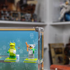 Acrylic display case construction detail for LEGO 71051 Animals Minifigures Series 28, view 11