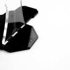 Acrylic display stand construction detail for LEGO 75172 Y-Wing Starfighter, view 4