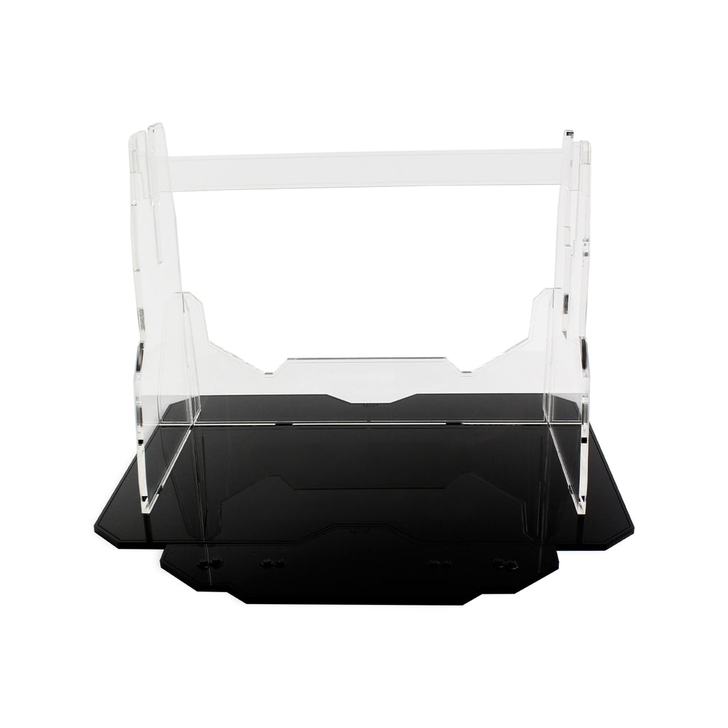Acrylic display stand for LEGO 75252 UCS Imperial Star Destroyer without the model, view 9