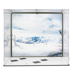 Acrylic display case for LEGO 75313 UCS AT-AT without the model, view 3