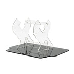 Acrylic display stand for LEGO 75331 UCS The Razor Crest without the model, view 5