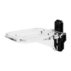 Angled product-only view of the LEGO 76285 Spider-Man Mask wall mounted stand