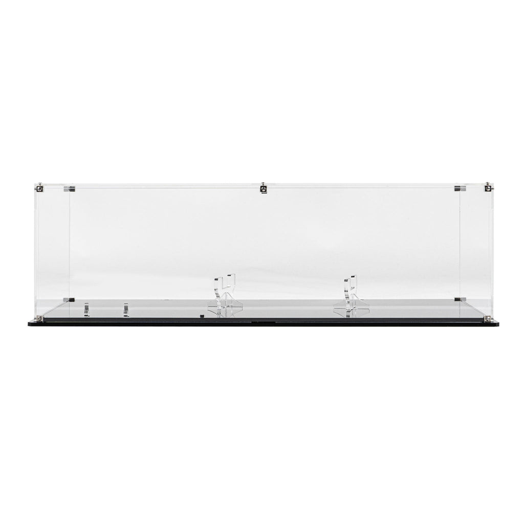 LEGO Classic TV Series Batmobile 76328: display case panels or base without the main LEGO build.