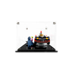 LEGO Batman Classic TV Series Batmobile 76188: model and display case shown together.