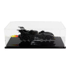LEGO 1989 Batmobile 40433: model and display case shown together.