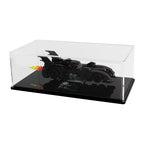 LEGO 1989 Batmobile 40433: complete model with the display case; Clear.
