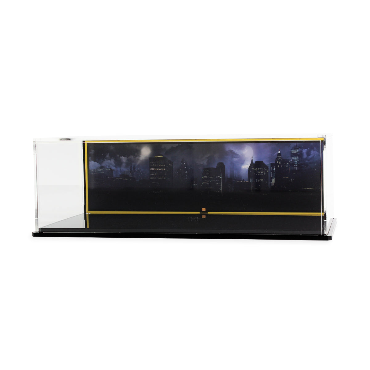 LEGO 1989 Batmobile 40433: display case panels or base without the main LEGO build.